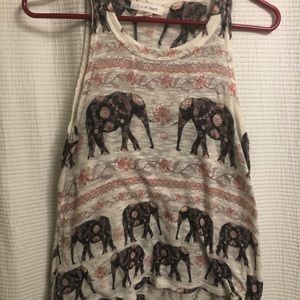 Elephant tank sweater material